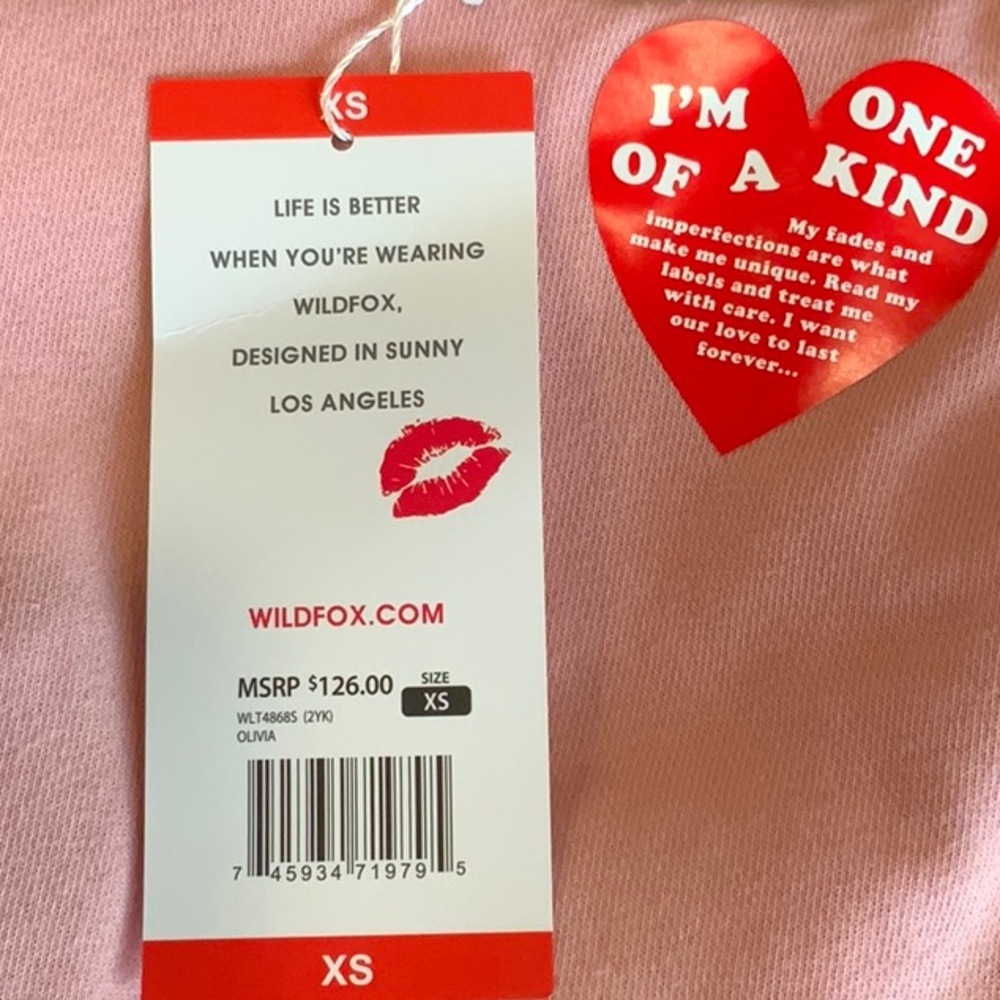 💜 NWT! WILDFOX Hoodie 💜 - Picture 6 of 6